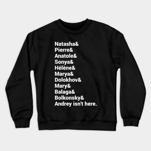 The Great Comet of 1812 - Names (2) Crewneck Sweatshirt